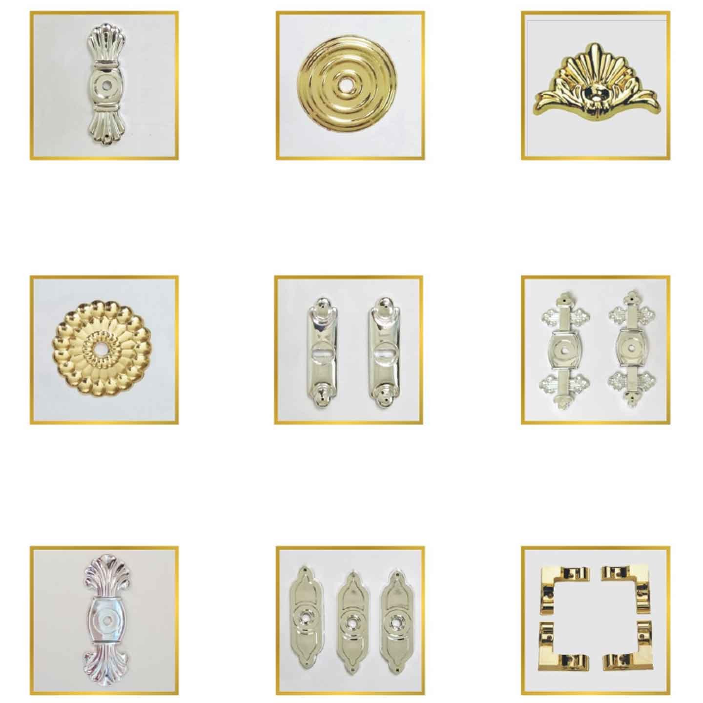 Plastic Casket Decorative Fittings & Ornaments