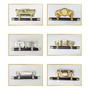 Plastic Casket Handles with Decorative Backplates