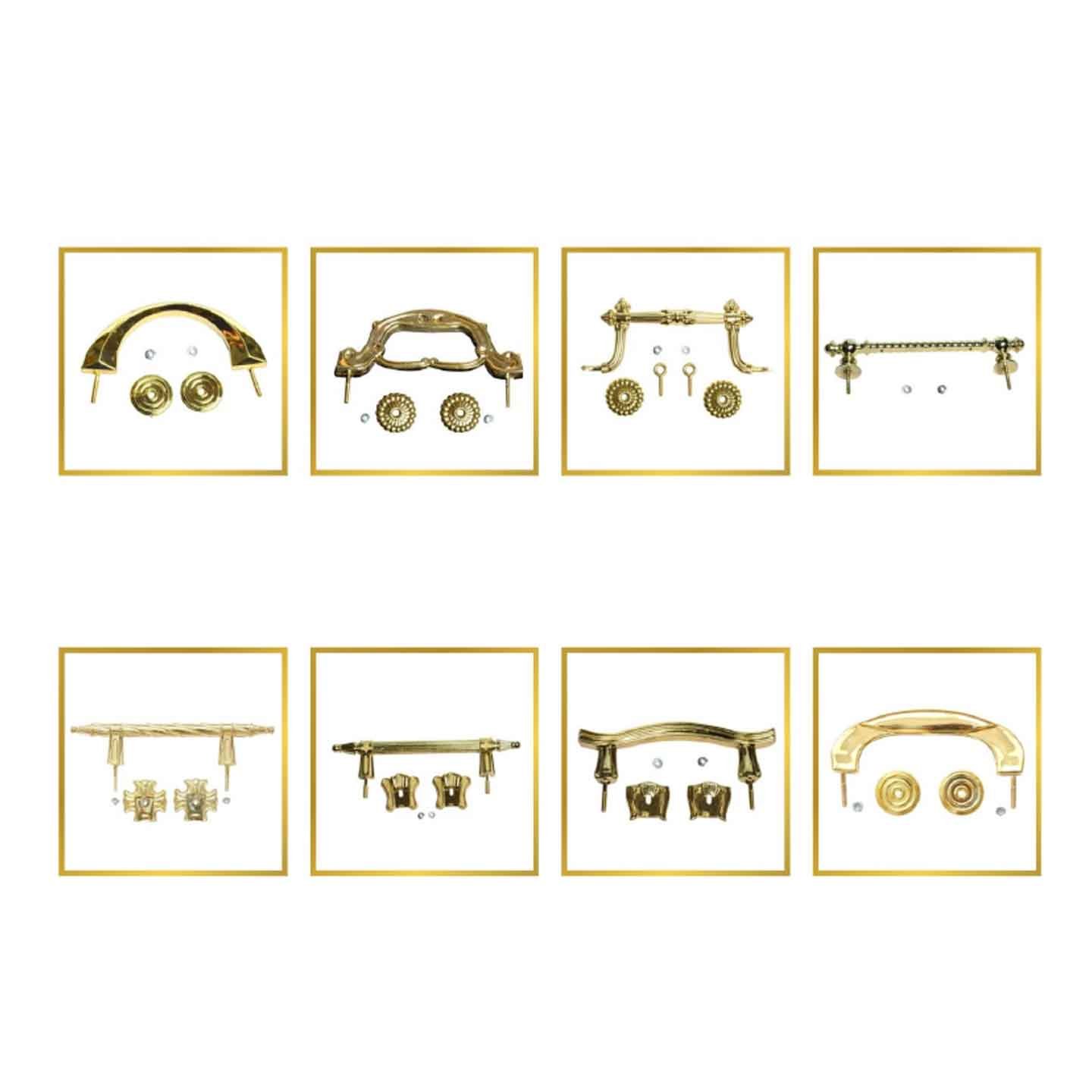 Plastic Coffin & Casket Handle Sets