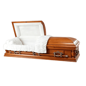 American Style Solid Wood Casket