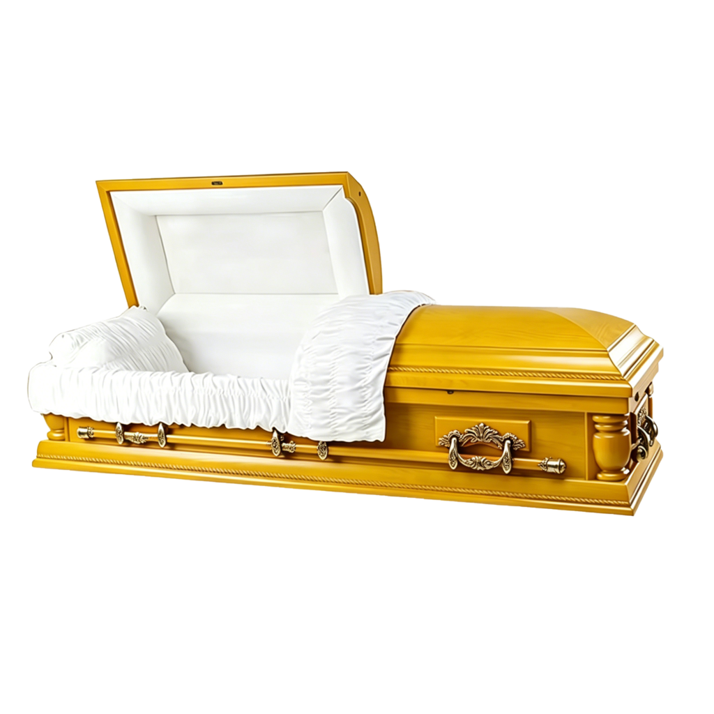 American Style Oak Wood Casket