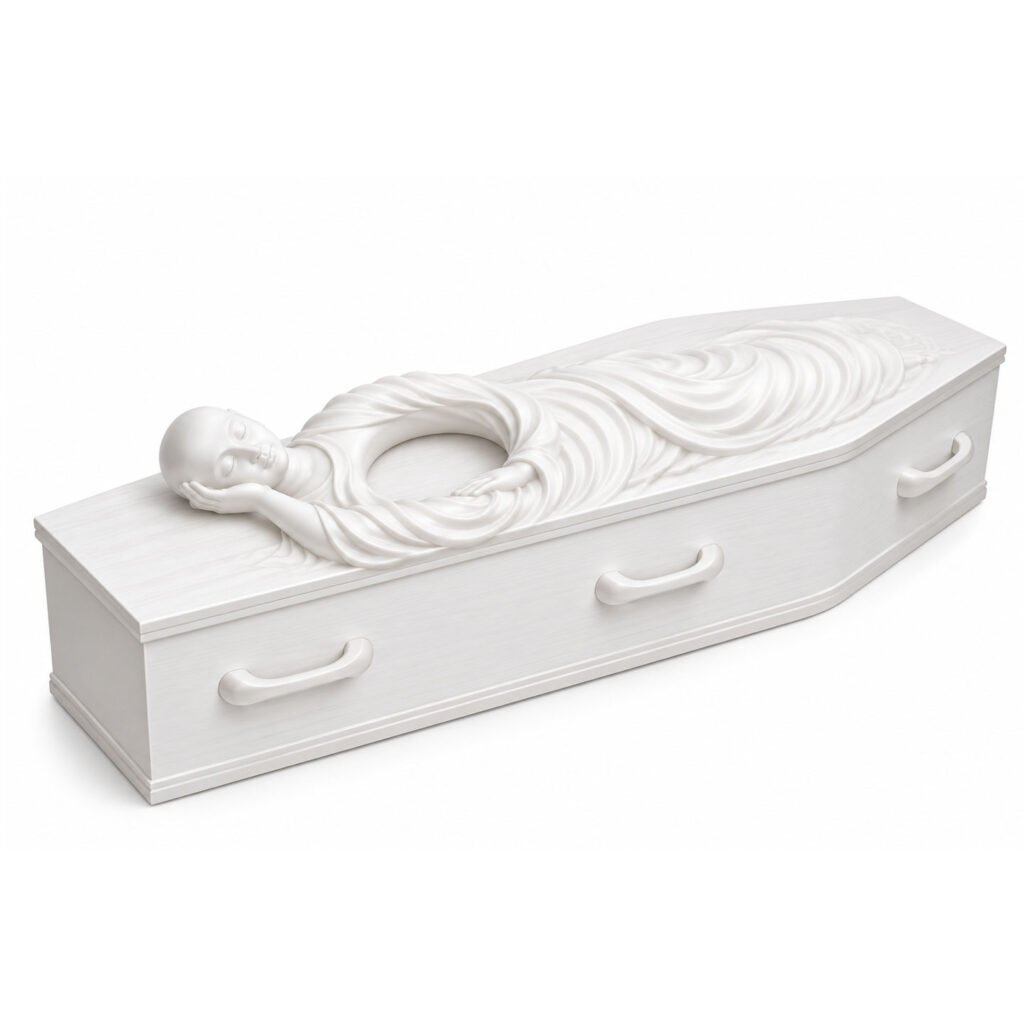 Personalized Buddhist 3D Memorial Coffin