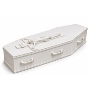 Personalized Christian Crucifix 3D Memorial Coffin
